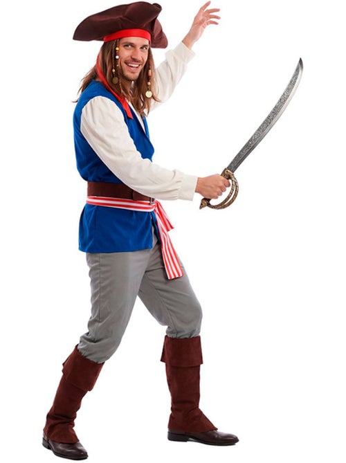Disfraz de pirata bucanero jack para hombre - Kiabi