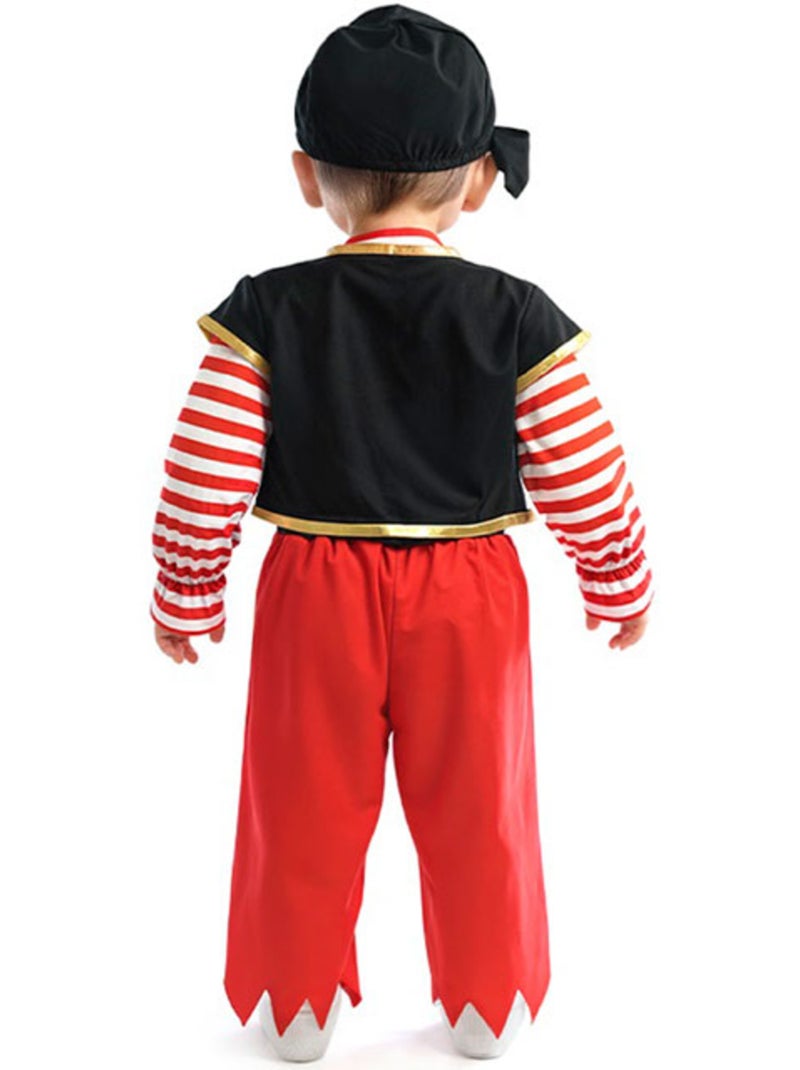 Disfraz de pirata bucanero para bebé Multicolor - Kiabi