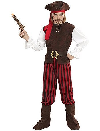 Disfraz de Pirata del Caribe a rayas