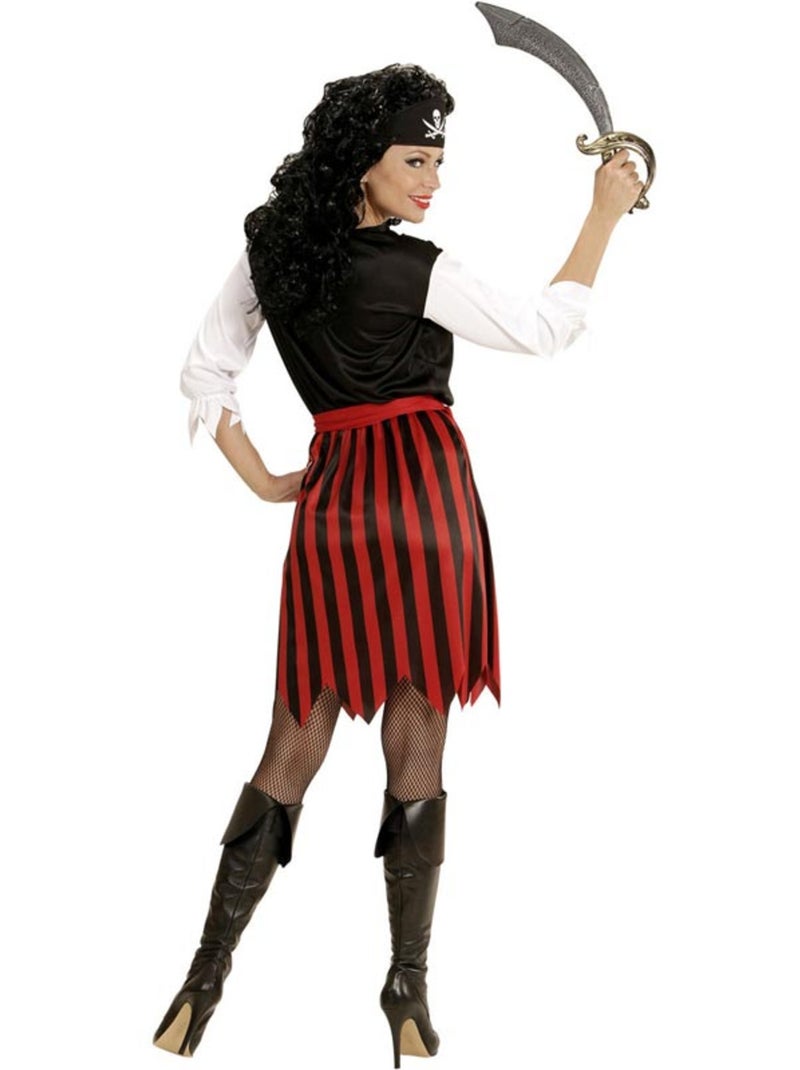 Disfraz de Pirata del Caribe a rayas Multicolor - Kiabi