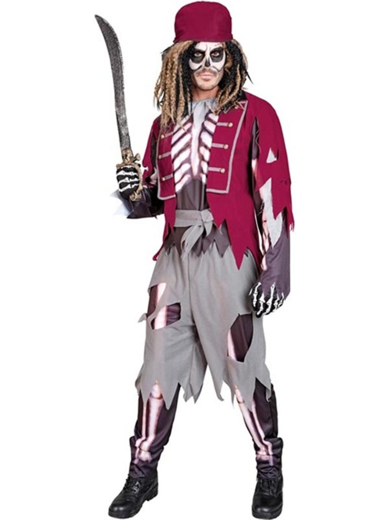 Disfraz de Pirata Grumete Esqueleto Multicolor - Kiabi