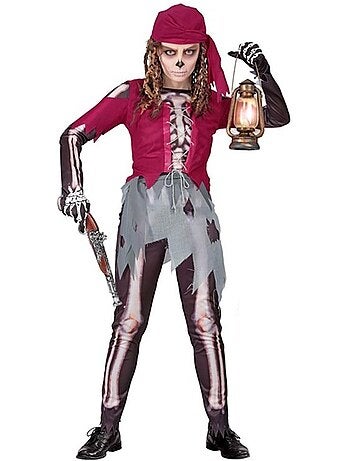 Disfraz de Pirata Grumete Esqueleto
