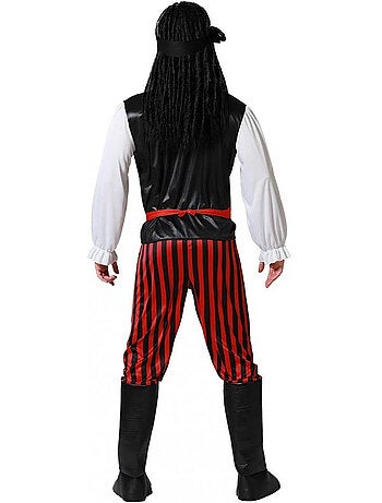Disfraz de pirata rayas para hombre