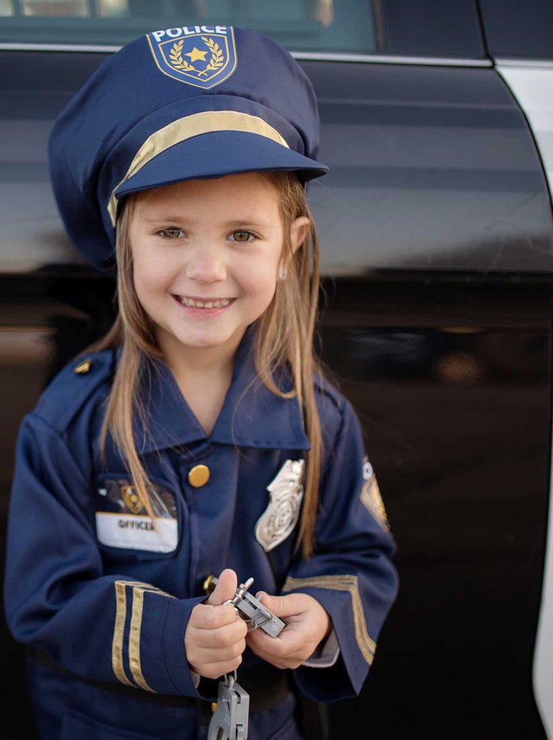 Disfraz de policía con accesorios para niños | Great Pretenders Azul - Kiabi