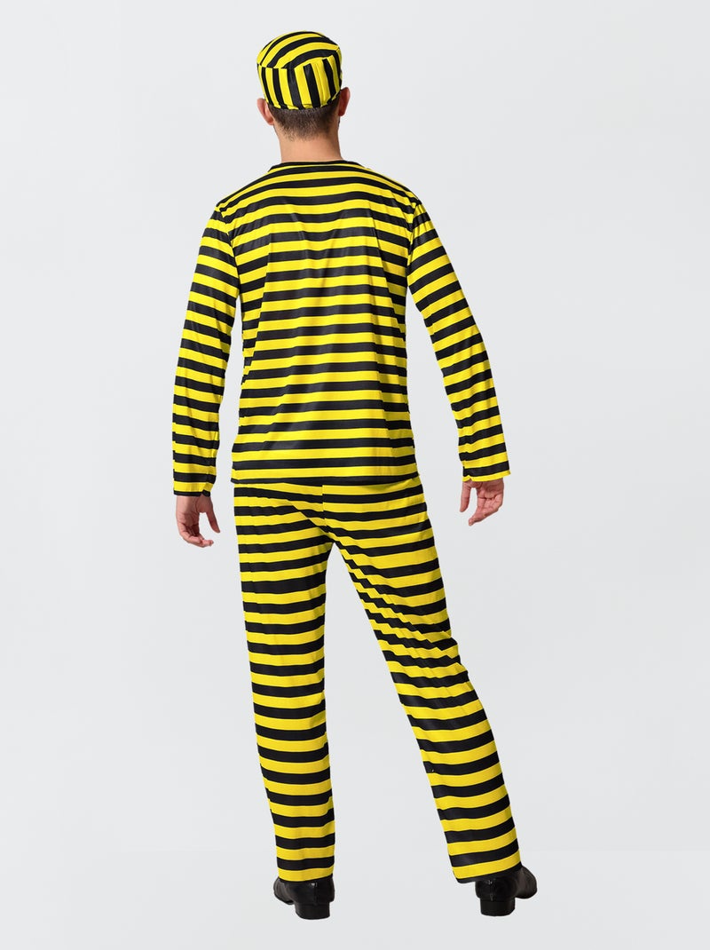 Disfraz de preso AMARILLO - Kiabi
