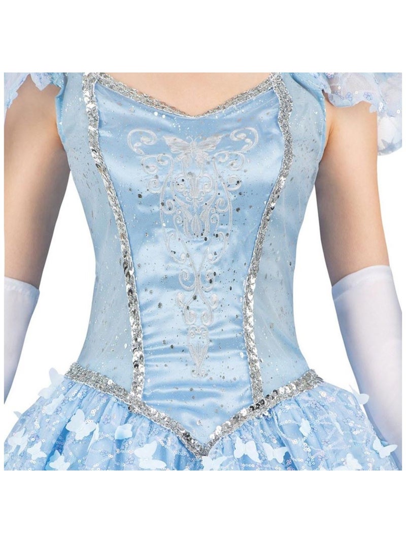 Disfraz de Princesa celeste de cuento Multicolor - Kiabi