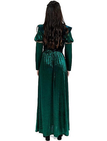 Disfraz de Princesa Medieval oscuro