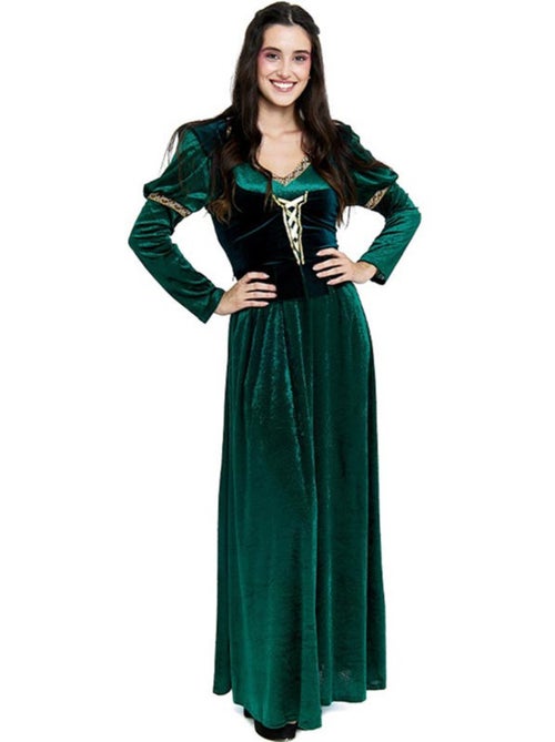 Disfraz de Princesa Medieval oscuro - Kiabi