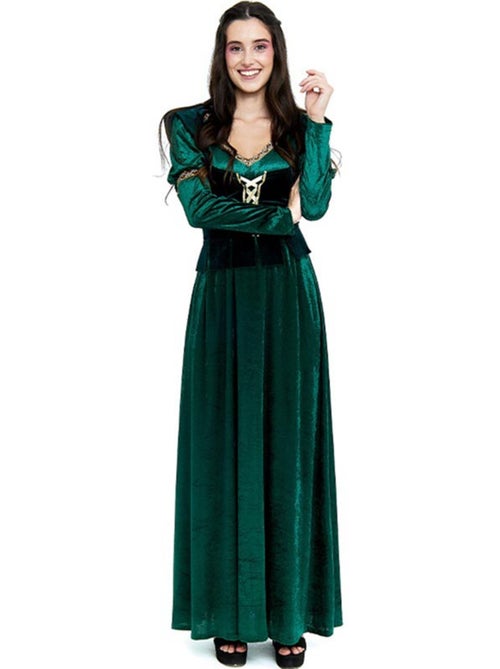 Disfraz de Princesa Medieval oscuro - Kiabi