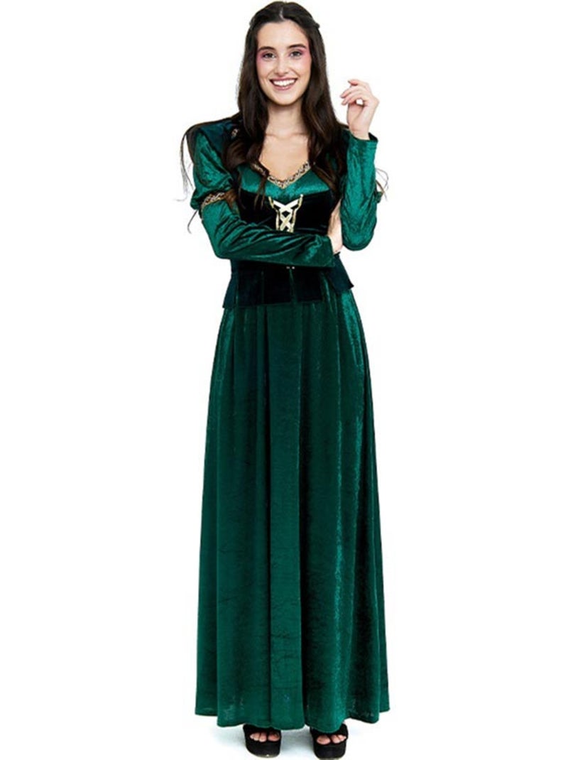 Disfraz de Princesa Medieval oscuro Multicolor - Kiabi