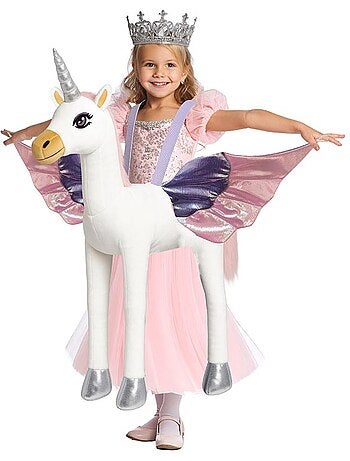 Disfraz de Princesa montando Unicornio