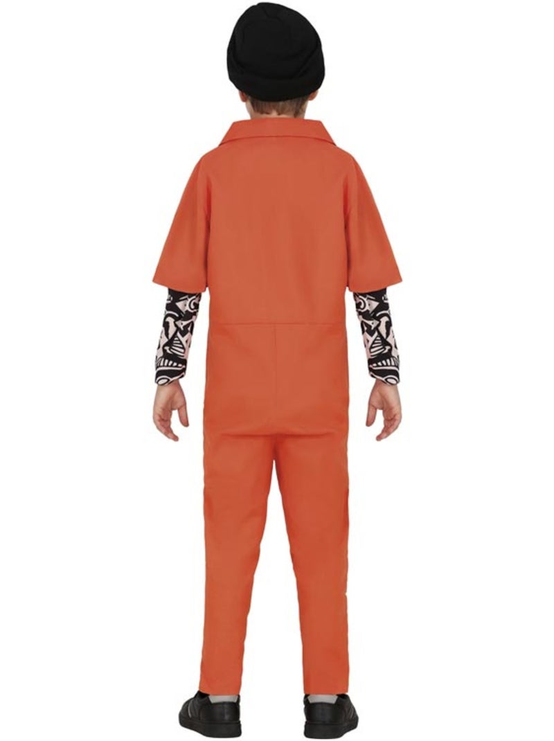 Disfraz de Prisionero Tatuado Multicolor - Kiabi