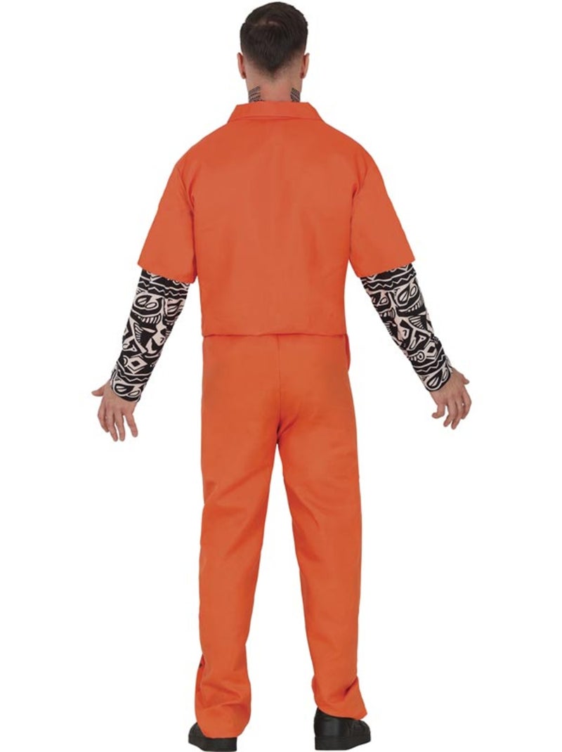 Disfraz de Prisionero Tatuado Multicolor - Kiabi