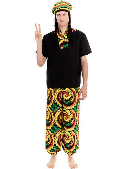 Disfraz de Rastafari Jamaicano - Kiabi
