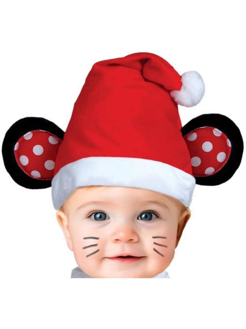 Disfraz de ratoncito papá noel con cinturón para bebé - Kiabi