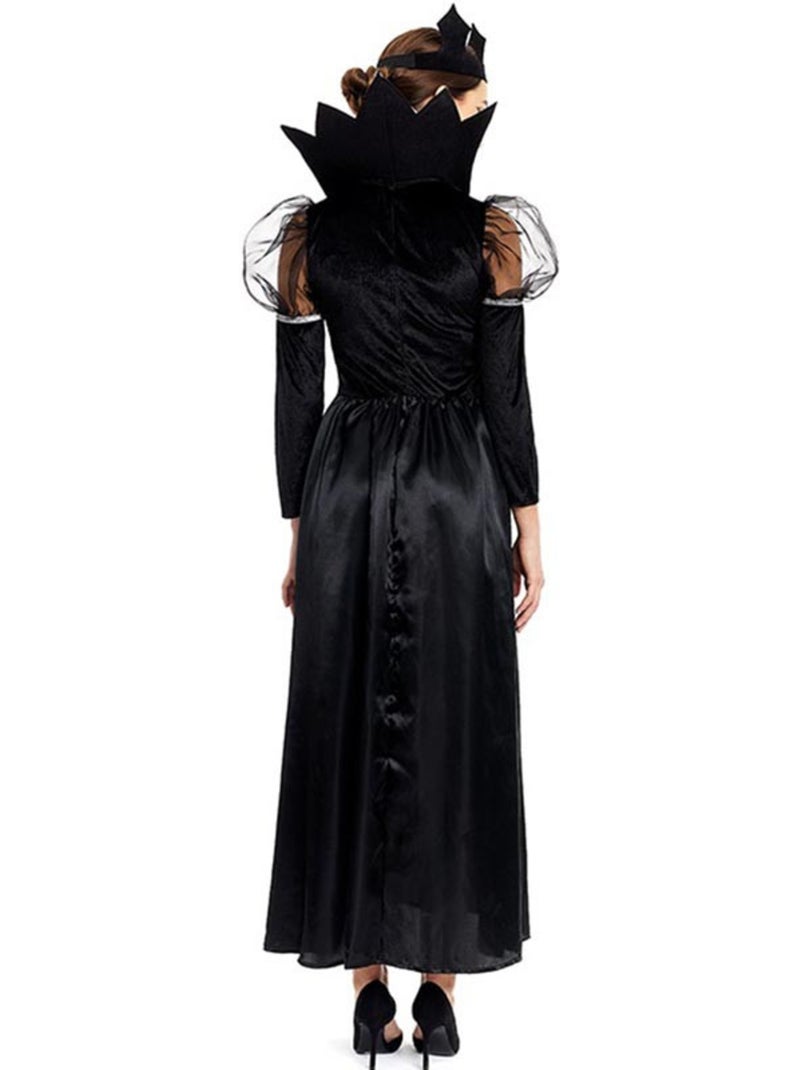 Disfraz de Reina Calavera oscura con corona Multicolor - Kiabi