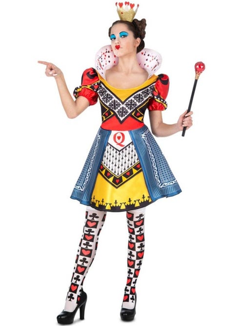 Disfraz de Reina de Corazones con medias - Kiabi