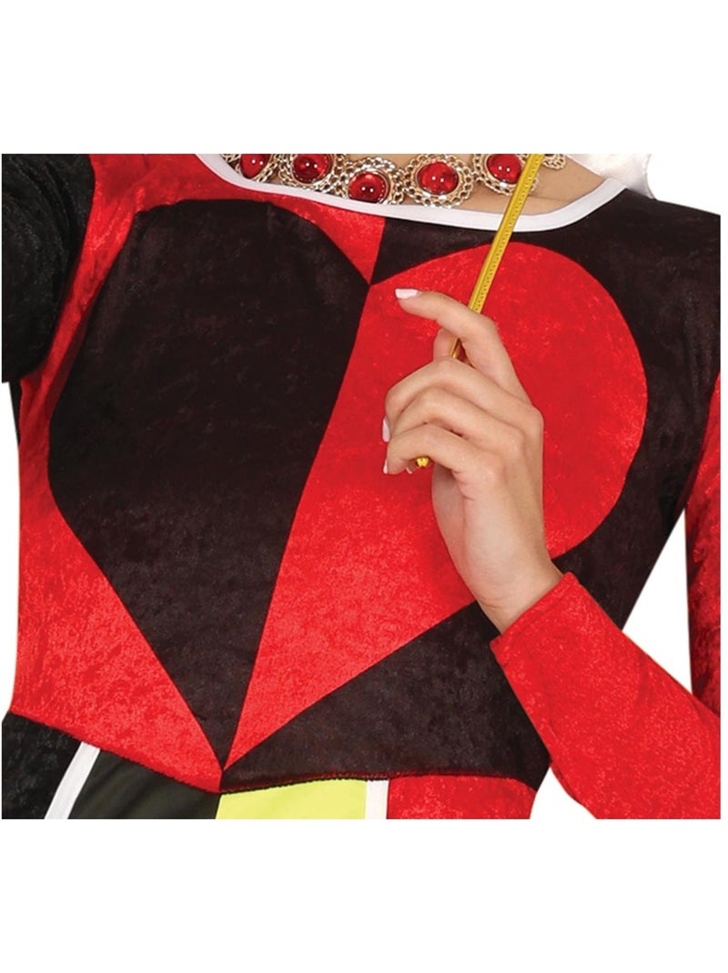 Disfraz de Reina de Corazones Multicolor - Kiabi