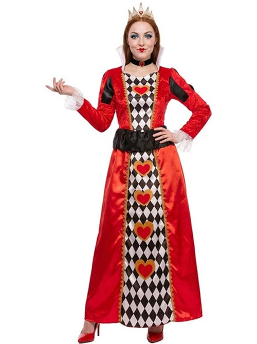 Disfraz de reina de corazones para mujer - Kiabi