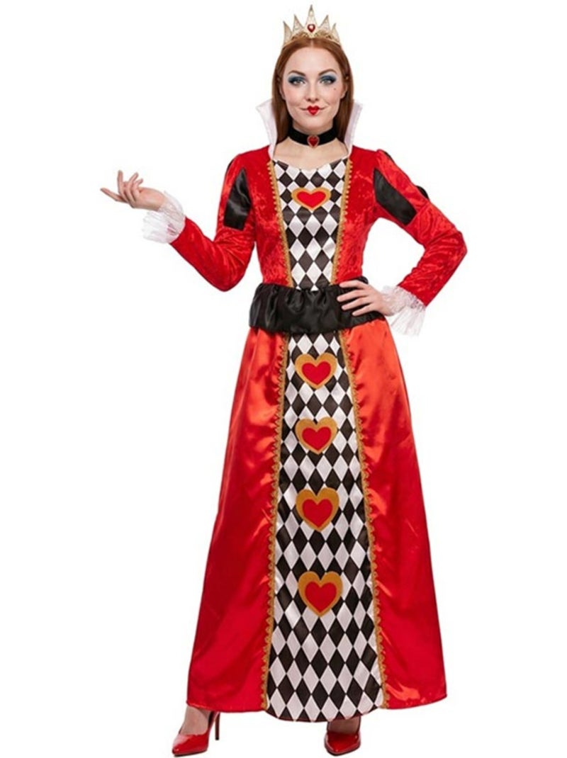 Disfraz de reina de corazones para mujer Multicolor - Kiabi