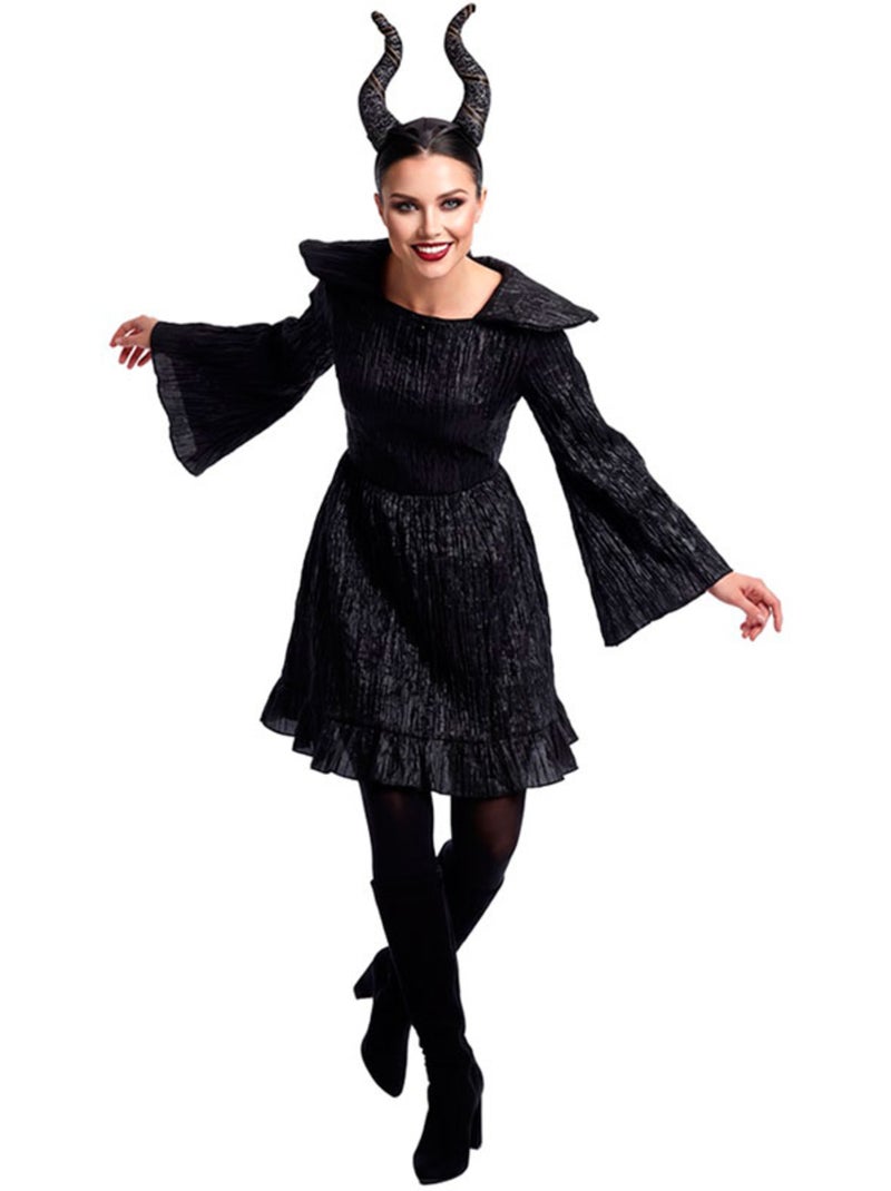 Disfraz de reina malvada oscura para mujer Multicolor - Kiabi