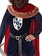     Disfraz de rey medieval vista 4

