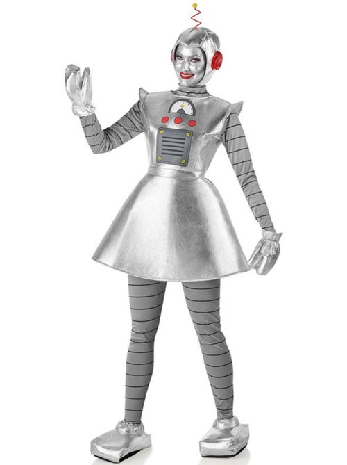 Disfraz de robot antiguo para mujer - Kiabi