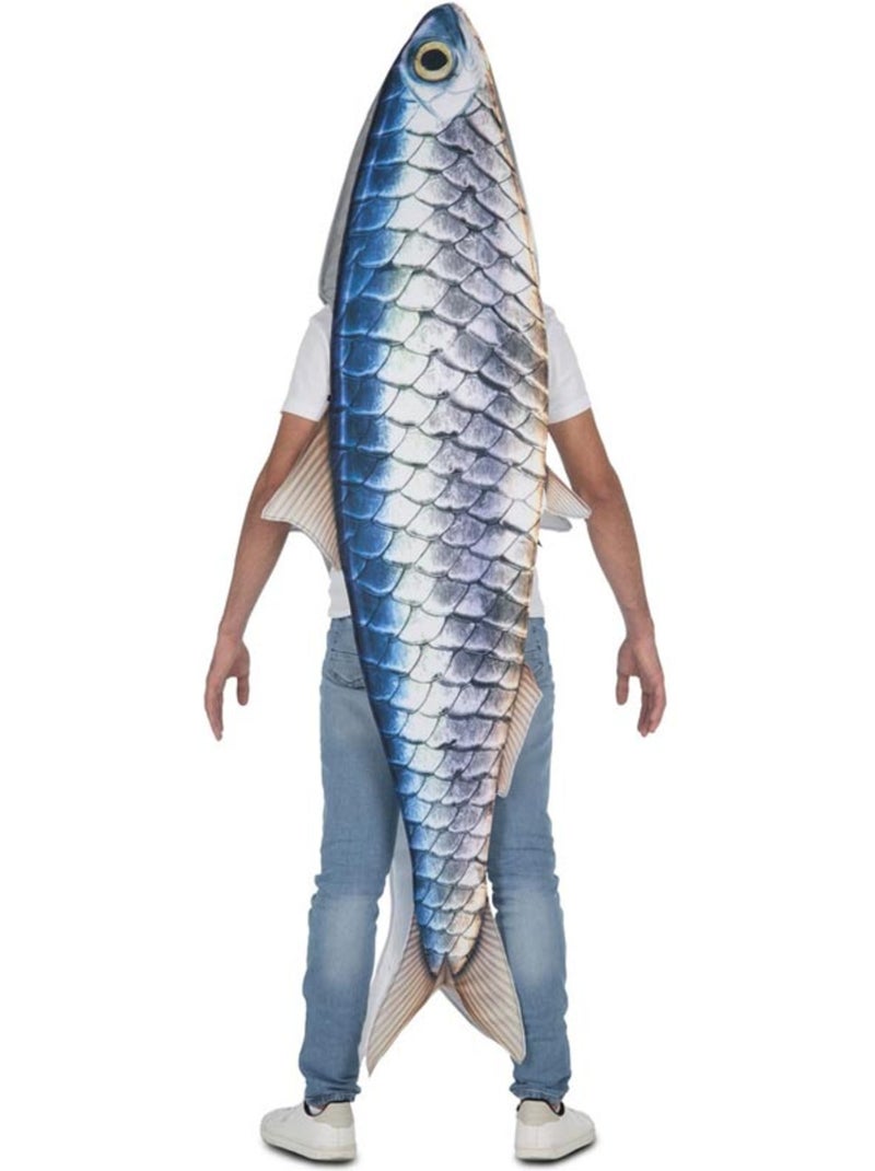 Disfraz de Sardina entera con aletas Multicolor - Kiabi