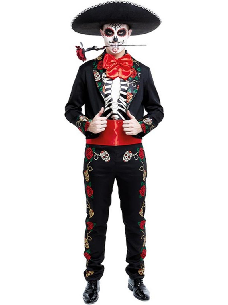 Disfraz de Señor Catrin Día de los Muertos Multicolor - Kiabi