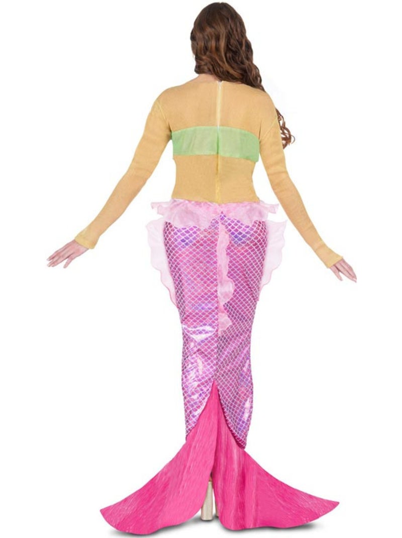 Disfraz de Sirena con cola Multicolor - Kiabi