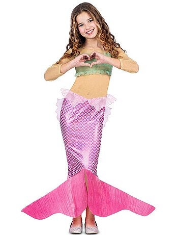 Disfraz de Sirena con cola