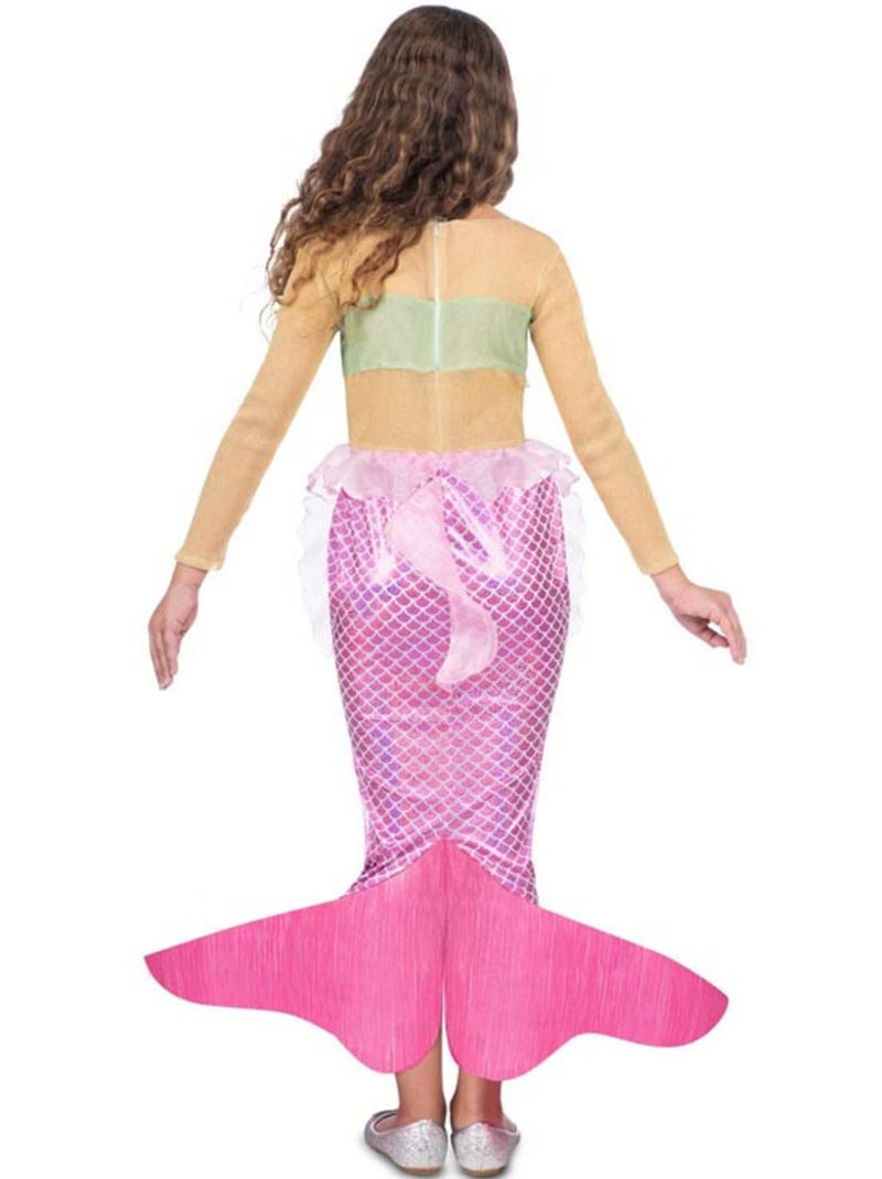 Disfraz de Sirena con cola Multicolor - Kiabi