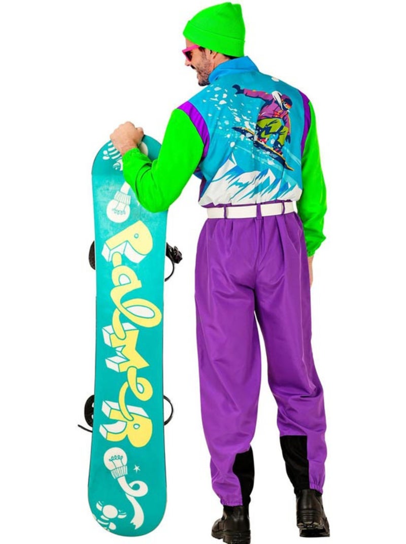 Disfraz de Snowboarder fluorescente Multicolor - Kiabi