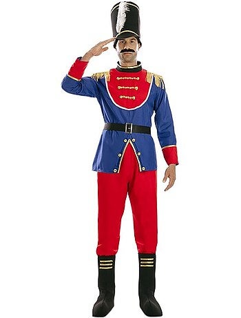 Disfraz de soldadito de plomo para hombre