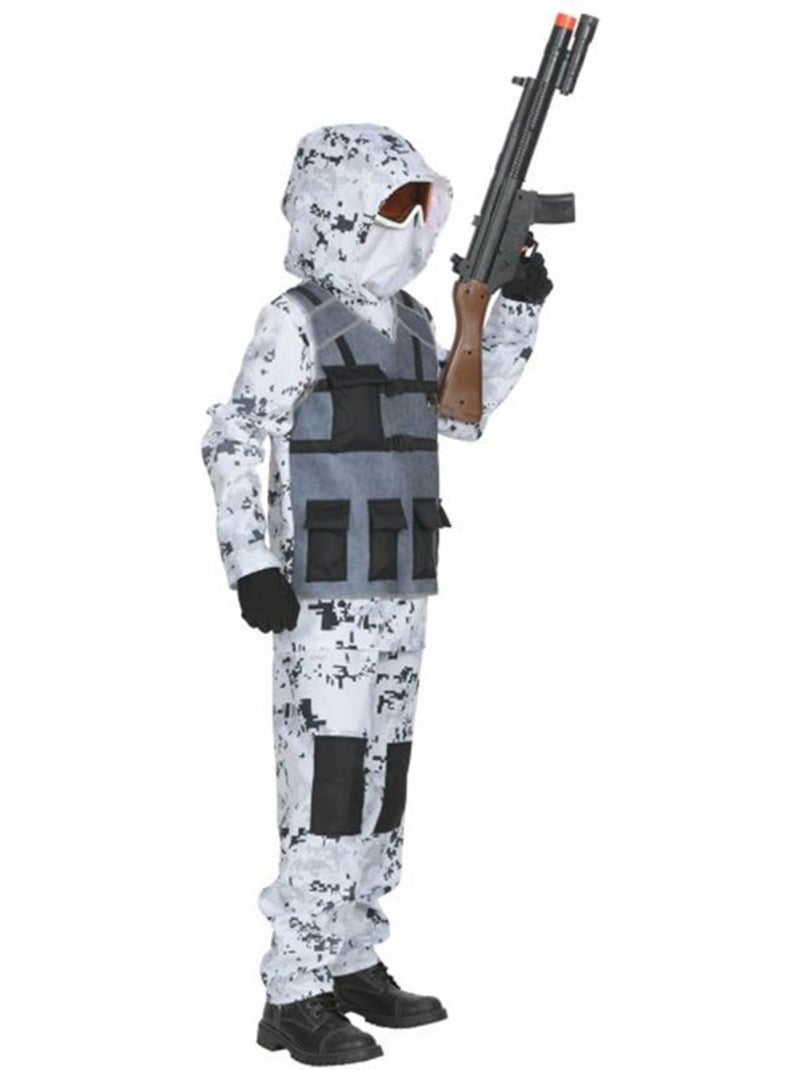 Disfraz de Soldado Ártico de las Fuerzas Especiales Multicolor - Kiabi