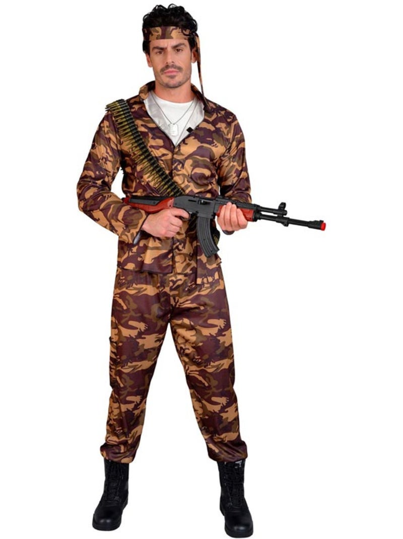 Disfraz de Soldado Camuflado Multicolor - Kiabi