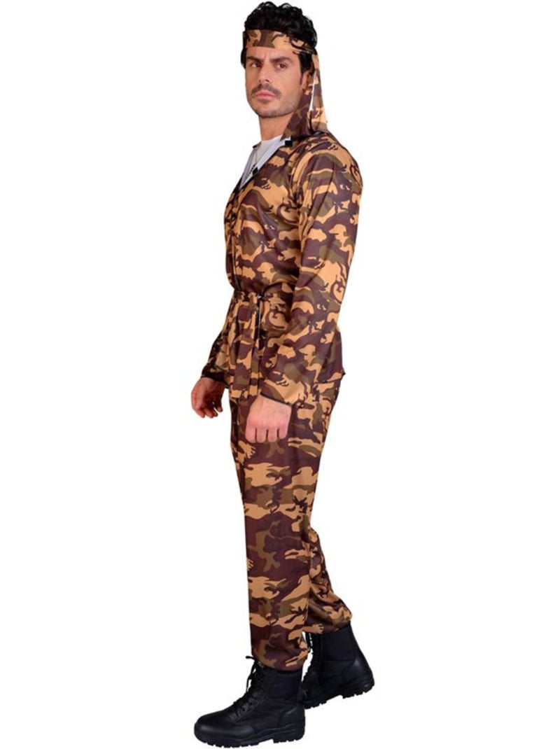 Disfraz de Soldado Camuflado Multicolor - Kiabi