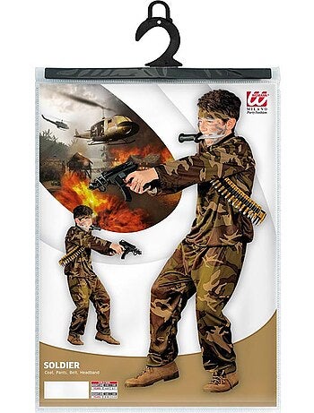 Disfraz de Soldado camuflado