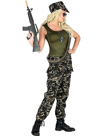 Disfraz de Soldado camuflado
