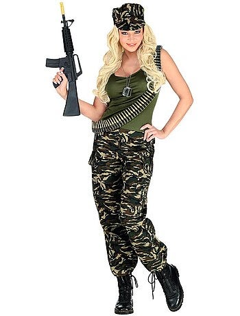 Disfraz de Soldado camuflado