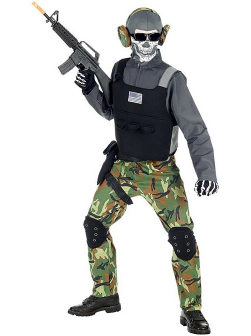 Disfraz de Soldado Esqueleto Multicolor - Kiabi