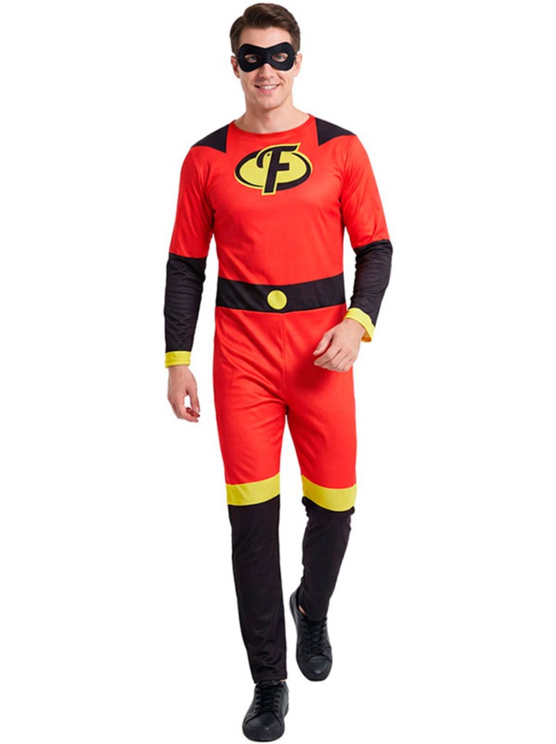 Disfraz de superhéroe fabuloso para hombre Multicolor - Kiabi