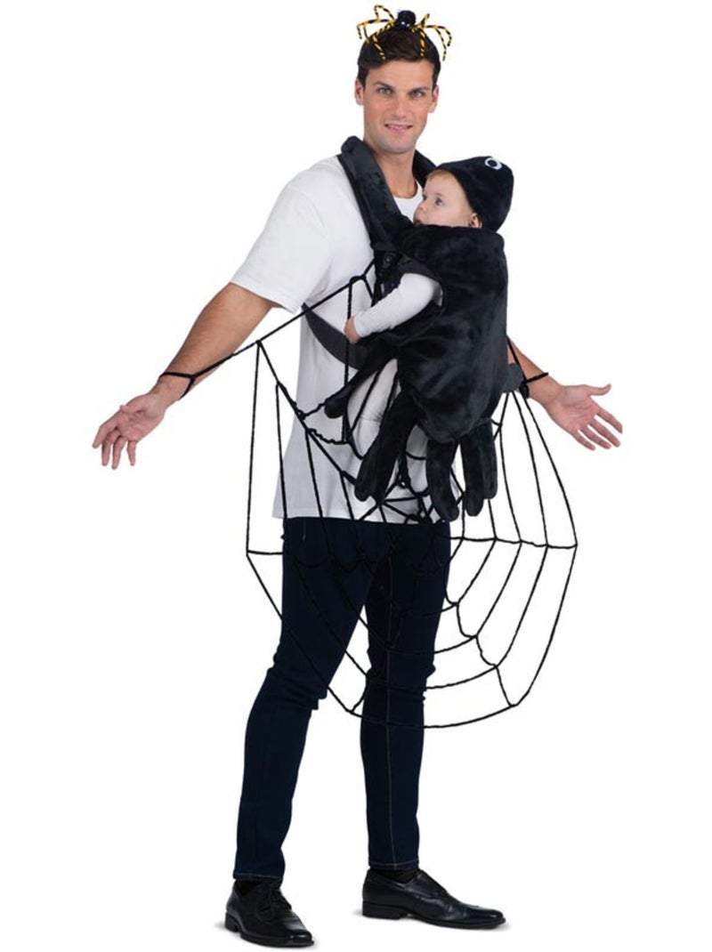 Disfraz de Telaraña Araña con cubremochila bebé Multicolor - Kiabi
