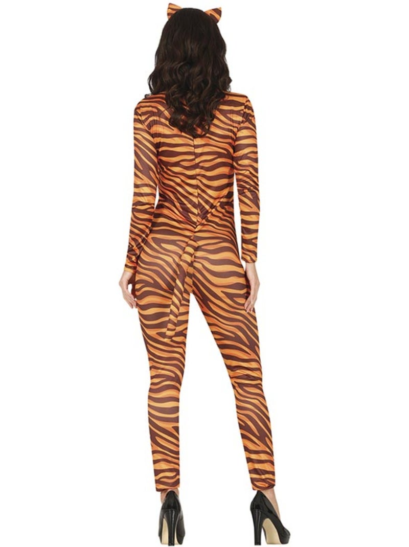 Disfraz de Tigre con diadema y cola Multicolor - Kiabi