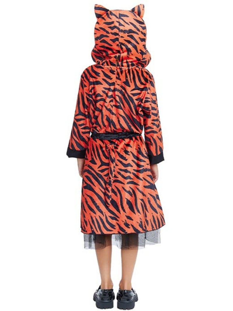 Disfraz de Tigresa en vestido con capucha Multicolor - Kiabi