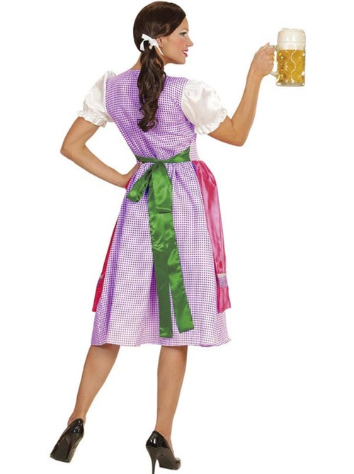 Disfraz de Tirolesa Dirndl con delantal - Kiabi