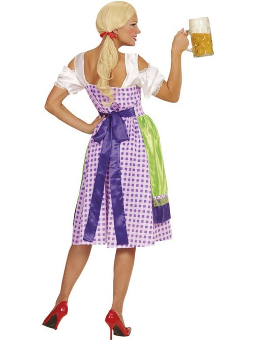 Disfraz de Tirolesa Dirndl con delantal - Kiabi