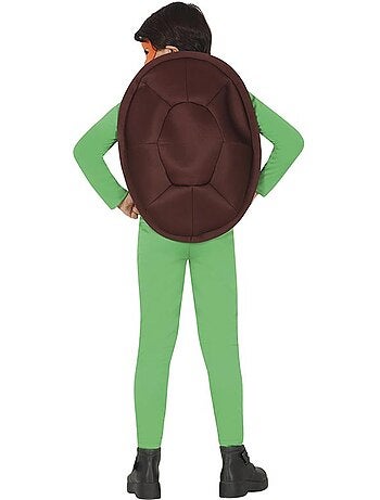 Disfraz de Tortuga de combate con mochila