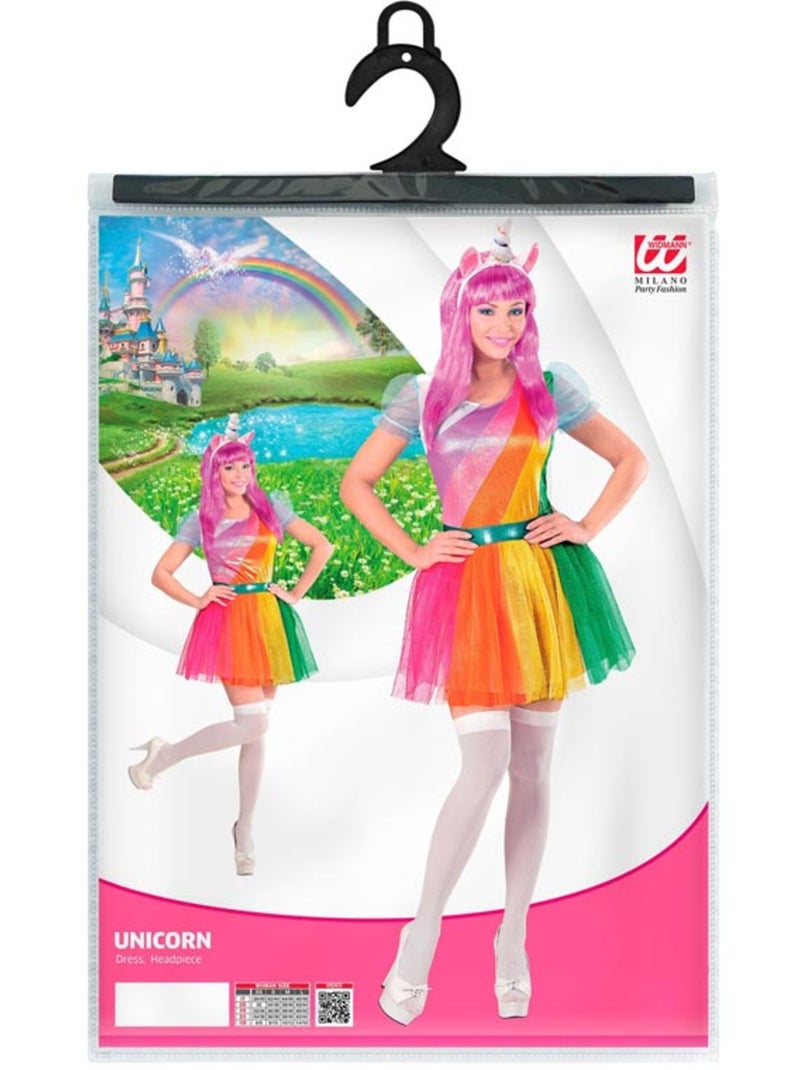 Disfraz de Unicornio con diadema Multicolor - Kiabi