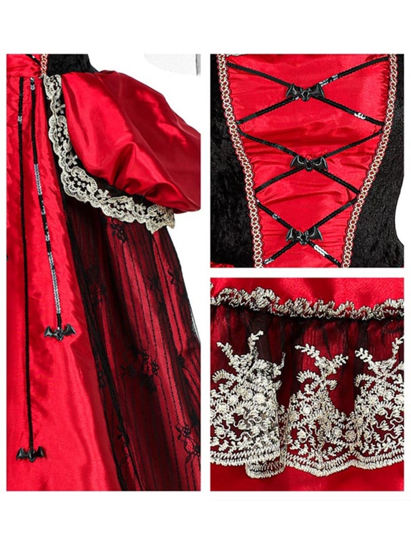 Disfraz de Vampiresa Elegante Multicolor - Kiabi
